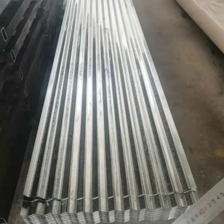 Folhas onduladas de metal para telhados